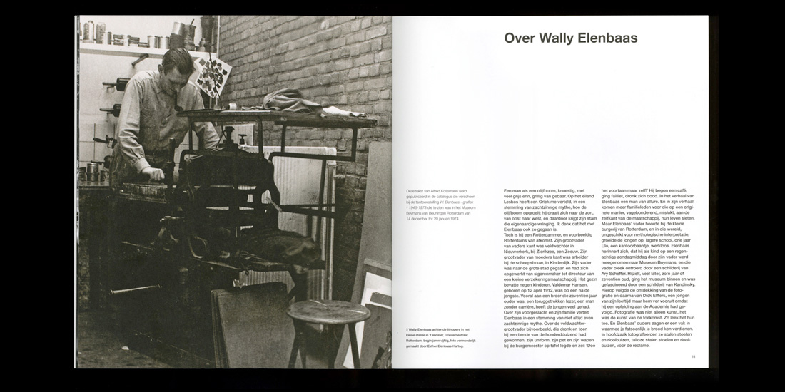 Boek ‘Grafiek / Wally Elenbaas’