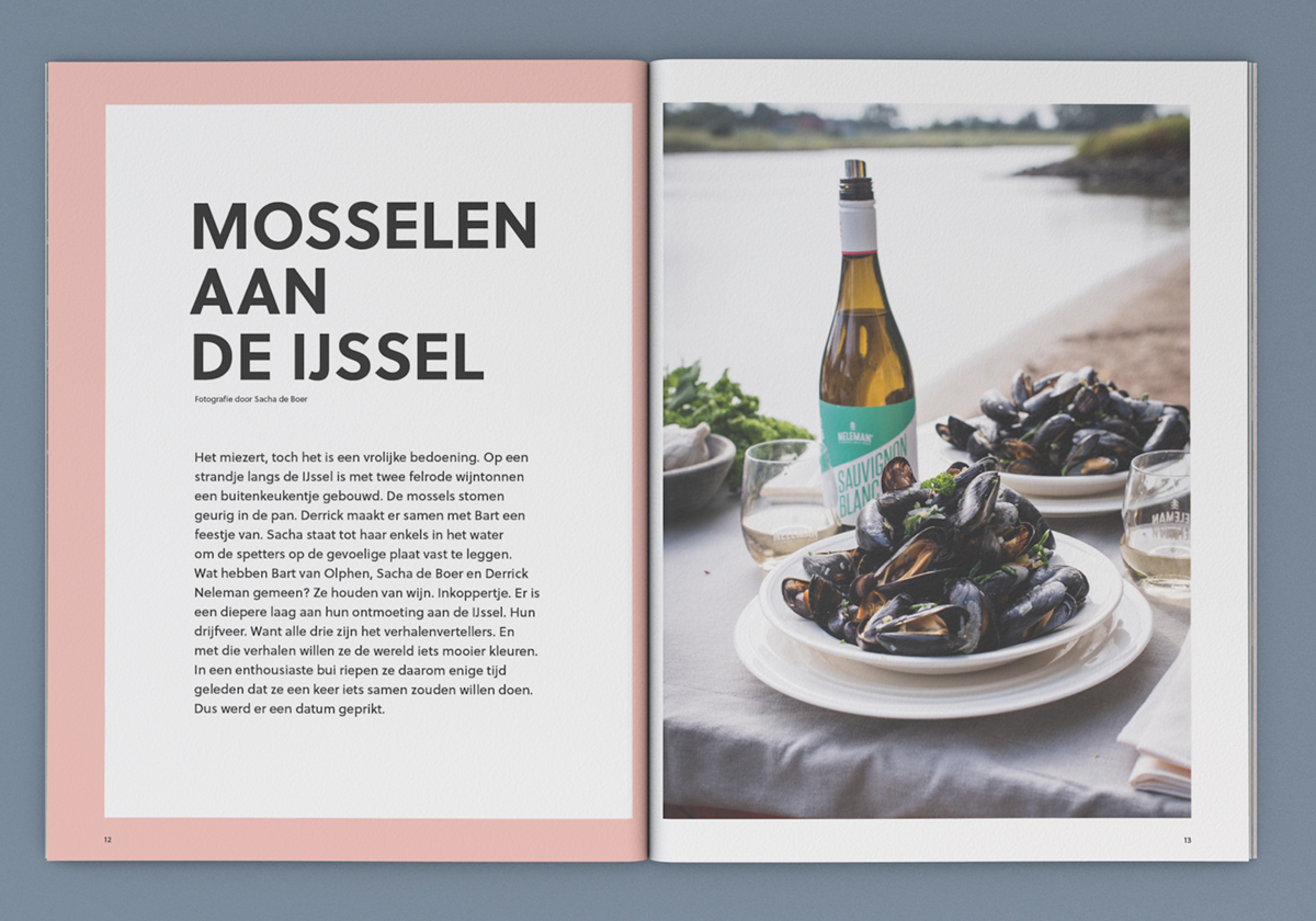 Brochure voor Neleman Wines