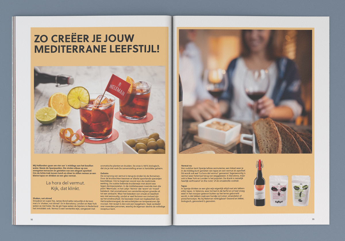 Brochure voor Neleman Wines
