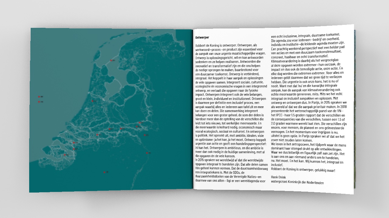 Boekontwerp voor Robbert de Koning Landschapsarchitect BNT