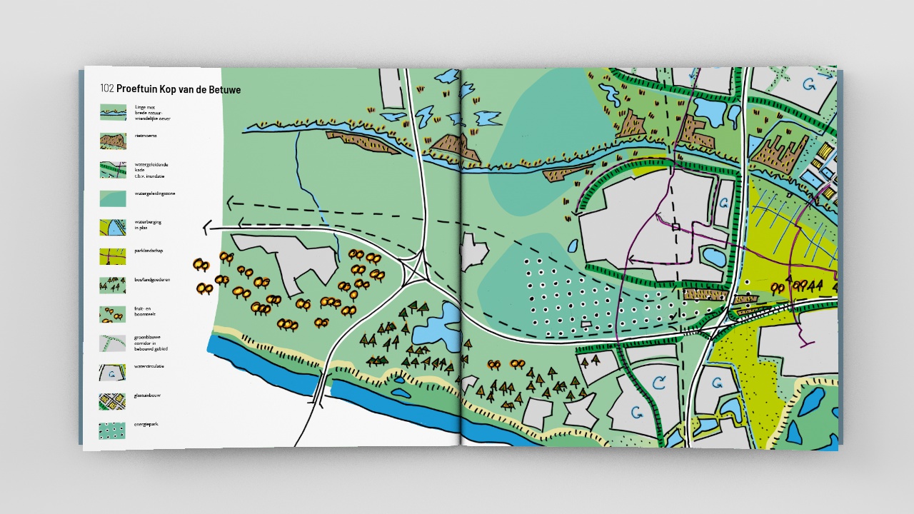 Boekontwerp voor Robbert de Koning Landschapsarchitect BNT