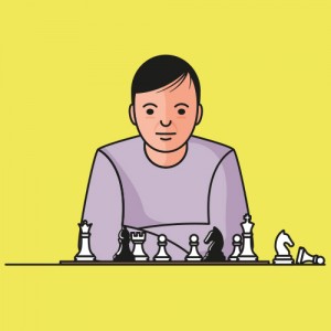 Illustraties voor het boek “Mental Toughness in Chess”